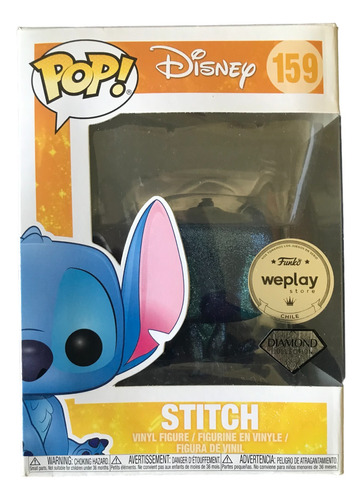 Funko Pop Stitch #159 - Funko Diamante De Stitch