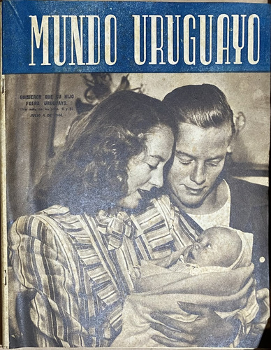 Mundo Uruguayo N° 1419 1946 Peñarol - Defensor Definen  Mu7