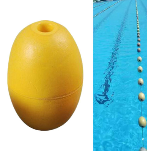 2 Boya Flotante Con Forma De Oliva, Cuerda Para Amarillo