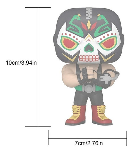 Funko Pop Bane 412 Exclusivo Brilla Dc Batman Protector Dia