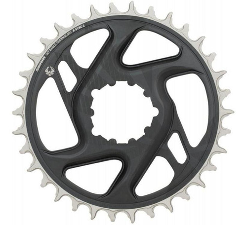 Corona Sram Gx Eagle 34t de 6 mm X-sync 2 forjada en frío, color gris