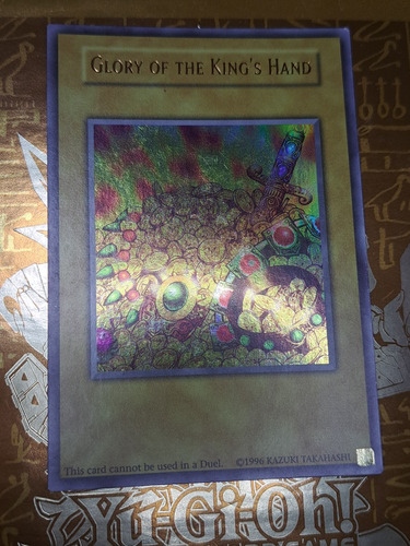 Yugioh Glory Of The Kings Hand Original Ultra Rare Promo