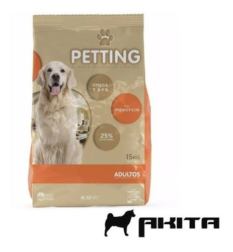 Alimento Petting Adulto 15kg + Regalo - Envio Sin Costo