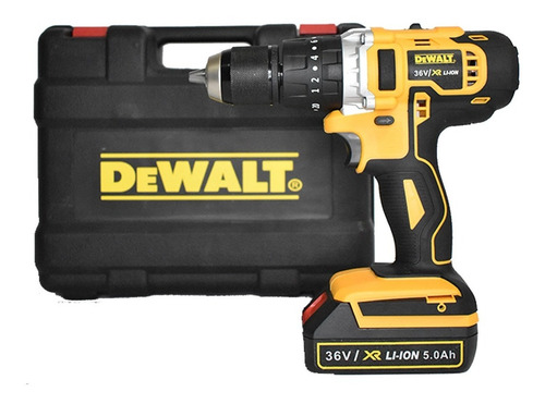 Imagen 3 de 3 de Taladro Dewalt 36v Inalámbrico