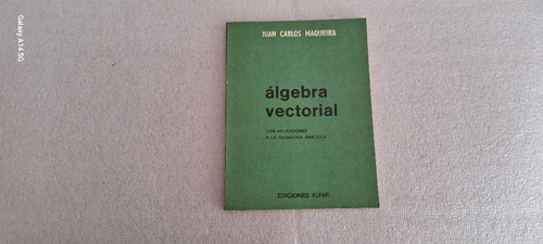 Álgebra Vectorial. Maquieira