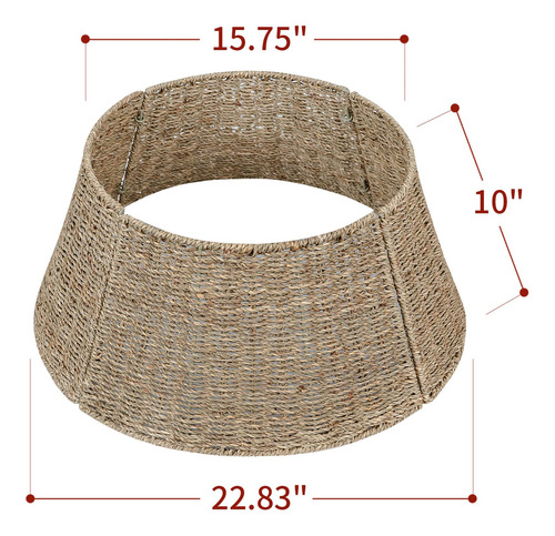 Collar De Árbol De Navidad Para Árbol De 2.3 Metros 22.8 Pul