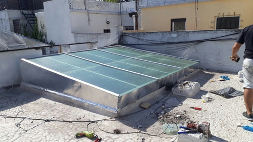 Claraboya De Aluminio, Retiramos Tu Antigua Claraboya.