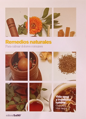 Libro Remedios Naturales - Salud Y Bienestar Editorial Sol90