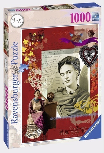 Puzzle Retrato De Frida Kahlo - Ravensburger 154128