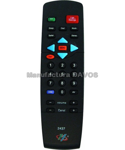 Control Remoto Para Tv Philips Rc7847