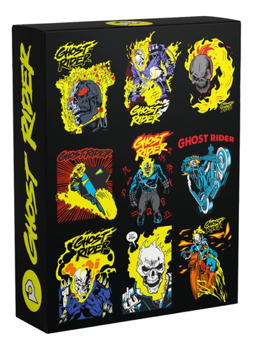 Pack Vectores Diseño Marvel Ghost Rider