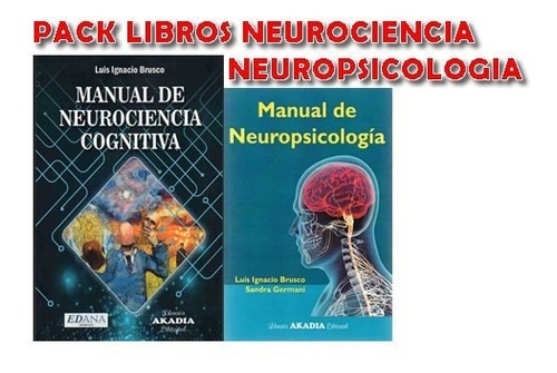 Pack Brusco Neurociencia Cognitiva Y Neuropsicologia Nuevos