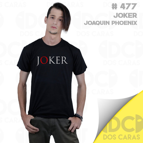 Remera Joker De Joaquin Phoenix Dc Comics Pelicula 
