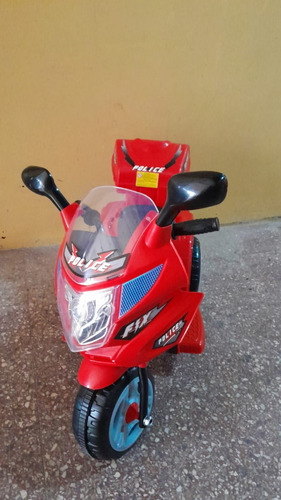 Moto 3 Ruedas A Bateria Para Niños Con Sonido 6v 3001