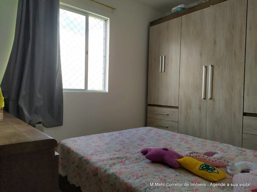 Imagem 18 de 30 de Apartamento Com 2 Dormitórios À Venda Com 48m² Por R$ 184.900,00 No Bairro Cajuru - Curitiba / Pr - M2ca-rss