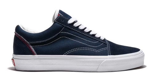 Tenis Vans Old Skool Unisex Skate Clasico Azul Original