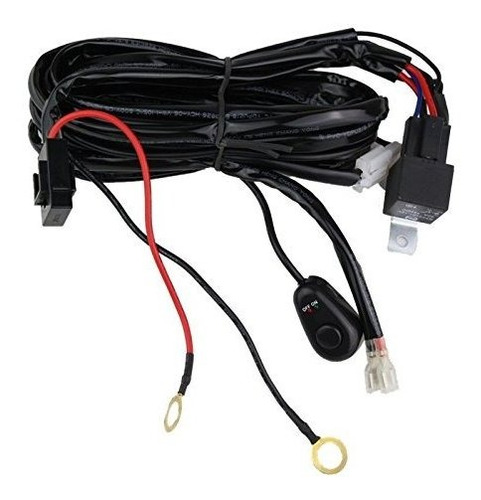 Barras De Luz - Lumitek Universal Led Light Bar Wiring Harne