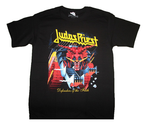 Gusanobass Playera Metal Rock Judas Priest Defenders Faith