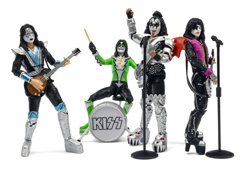 The Loyal Subjects Kiss Bst Axn 4-pack With Accessories