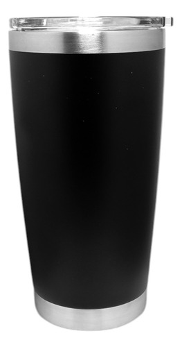 Vaso Termico Fox Daily Cup Acero Inoxidable 590 Ml Tapa Negro Lisa