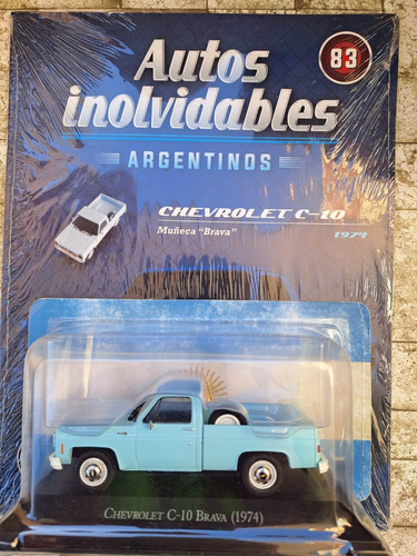 Auto Inolvidables Argentinos - N83 Chevrolet C- 10 Brava