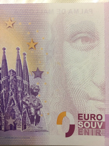 Billete 0 Euro Nickelodeon Adveture España Bob Esponja