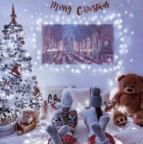 8 Modos 10m 100led Decoración Luces De Navidad