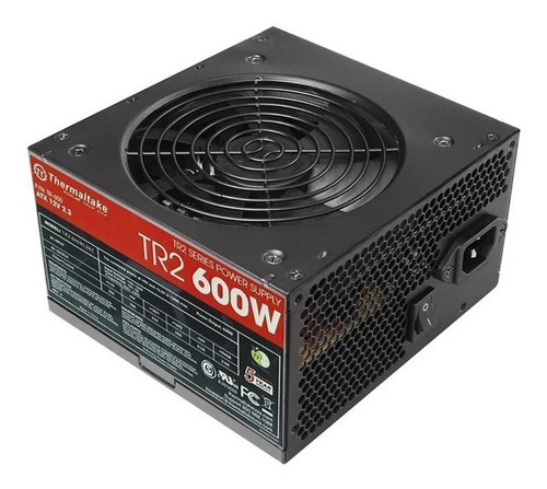 Fuente Pc Gamer Thermaltake Tr2 600w Reales Pin Pci-e 6+2