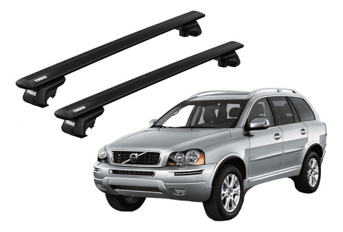 Barras Thule Volvo Xc90 02-14 Re / Wingbar Evo Black