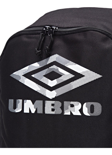 Mochila masculina e feminina Diamond Camo Cor Preto Design Liso 16l Umbro