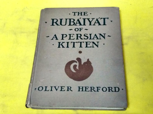 Mercurio Peruano: Libro Herford Rubaiyat Gato Persa 1904 L14