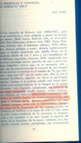 Antología- Arlt Roberto