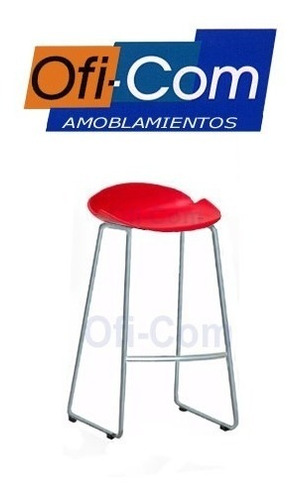 Silla Taburete Desayunador Banqueta Milo Base Gris Aluminio