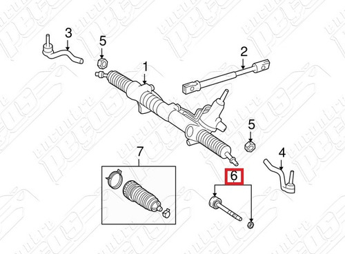 Articulação Terminal Barra Direção Mercedes W164 Ml350 2009