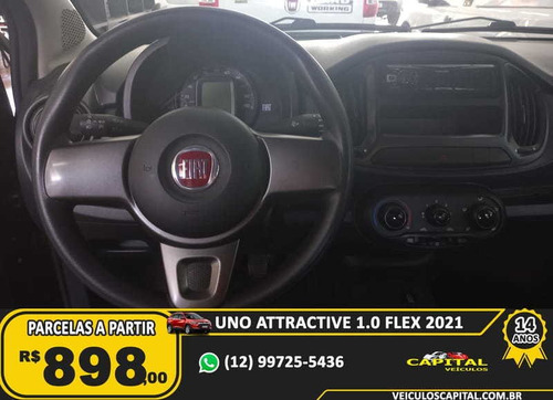Imagem 13 de 13 de Fiat Uno Attractive 1.0 2021