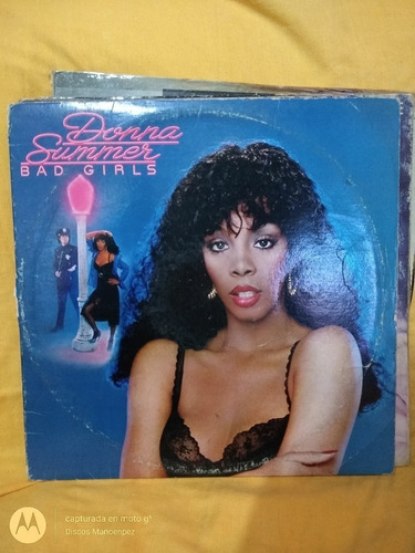 Vinilo Donna Summer Bad Girl + Insert 2 Discos Si3