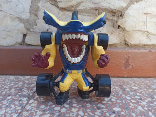 Muñeco Street Sharks, Marca Mattel, De Los Años 90