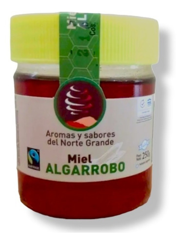 Imagen 1 de 9 de Miel De Algarrobo Norte Grande Fair Trade 250gr