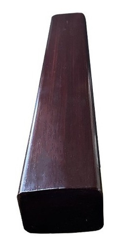 Rectángulo Decorativo Zeromadera 3x4cms Ramtec(4pzas 1.5mts) Nogal