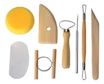 Comprar Kit De 8 Piezas Para Modelado De Arcilla Para Principiantes 