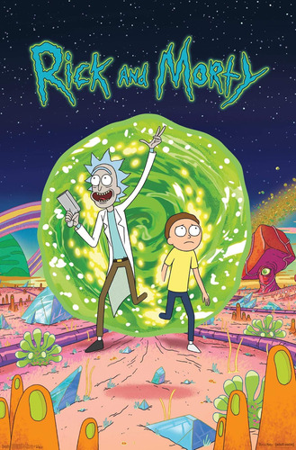 Trends International Rick And Morty - Póster De Pared Con Po