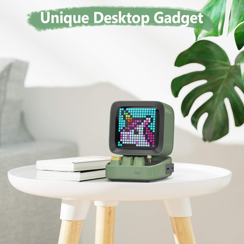 Altavoz Divoom Ditoo, Con Pantalla Led, Bt, Estilo Retro