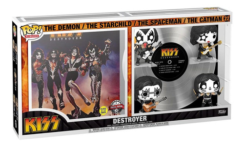 Funko 60995 Álbumes Deluxe: Kiss Gw  Multicolor