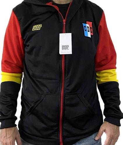 Campera Pre-match Con Capucha Deportivo Español Nr