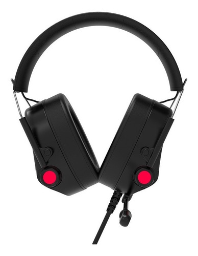 Imagen 4 de 8 de Headset Gamer 7.1 Usb Rgb - Ajazz Ah10 Negro