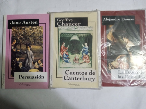 Persuasion/dama De Las Camelias/cuentos De Canterbury. Pack3