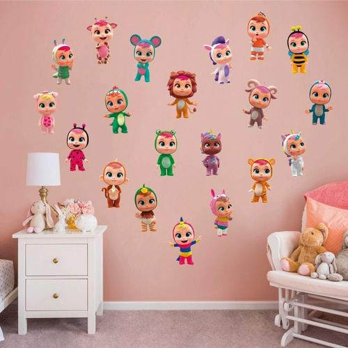 Vinil Bebes Llorones Stickers Adheribles Decoracion De Pared Vinilo314 Vinil Bebes Llorones Stickers Adheribles Decoracion De Pared Vinilo314