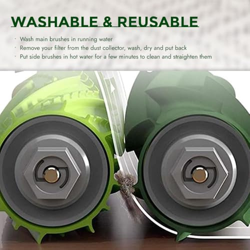 Piezas De Aspiradora Compatibles Con Irobot Roomba I3, I4, E