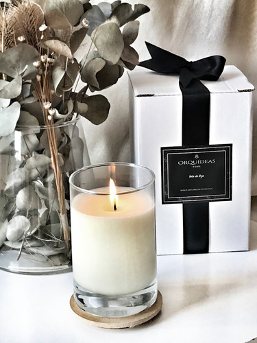 Imagen 2 de 6 de Vela Cera Soja Perfumada Aromática Regalo