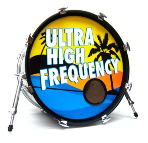 Imagem 3 de 3 de Protetor Bass Drum's P/ Furo De Bumbo Ahead Hbl 5 Preto
